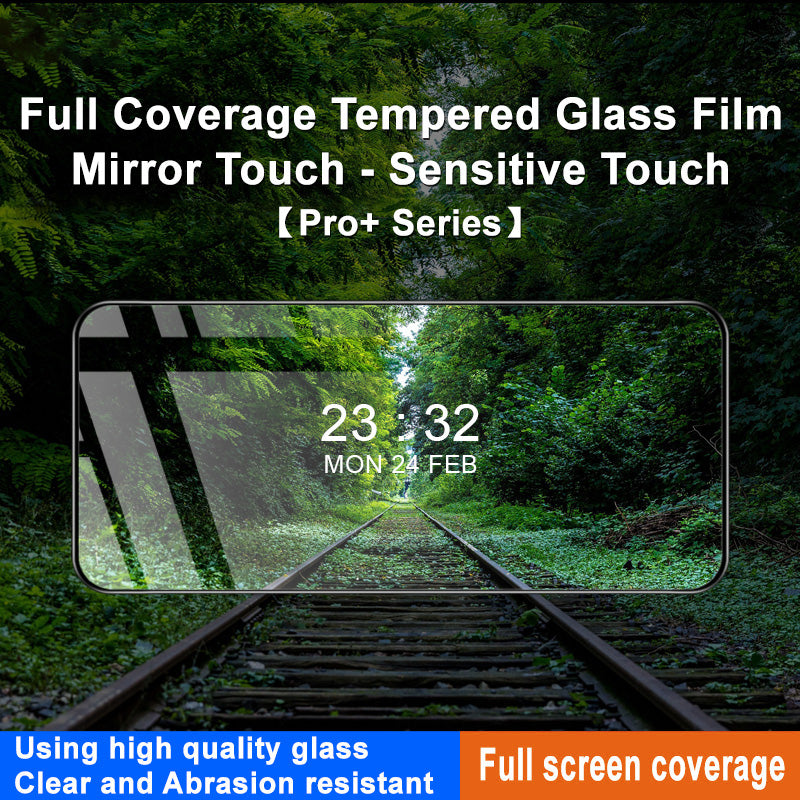 IMAK Pro+ Series Tempered Glass Film For Honor 90 GT 5G Sensitive Touch Full Screen Protector IMAK Pro+ Series Tempered Glass Film For Honor 90 GT 5G Sensitive Touch Full Screen Protector
